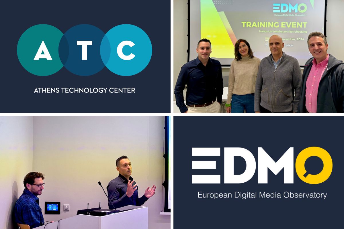 Reflecting on EDMO’s Training Event in Athens: A testament to ATC’s dedication to fact-checking excellence