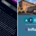 Screenshot of INFLO learning app and Arizona State University campus – ATC supports AI-enhanced education through generative AI technology