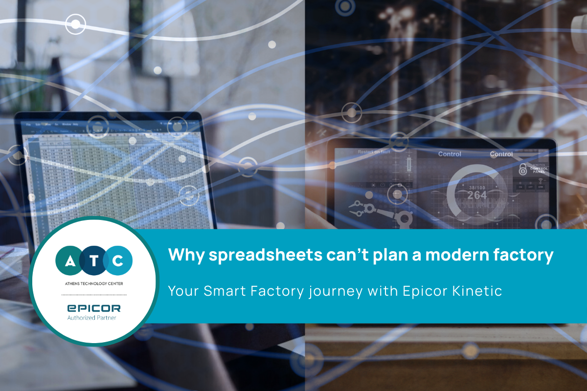 Why spreadsheets can’t plan a modern factory