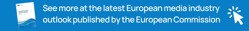 Banner linking to European media industry outlook published by the European Commission