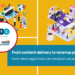 Illustration of news agencies transforming content delivery into revenue-generating products and services