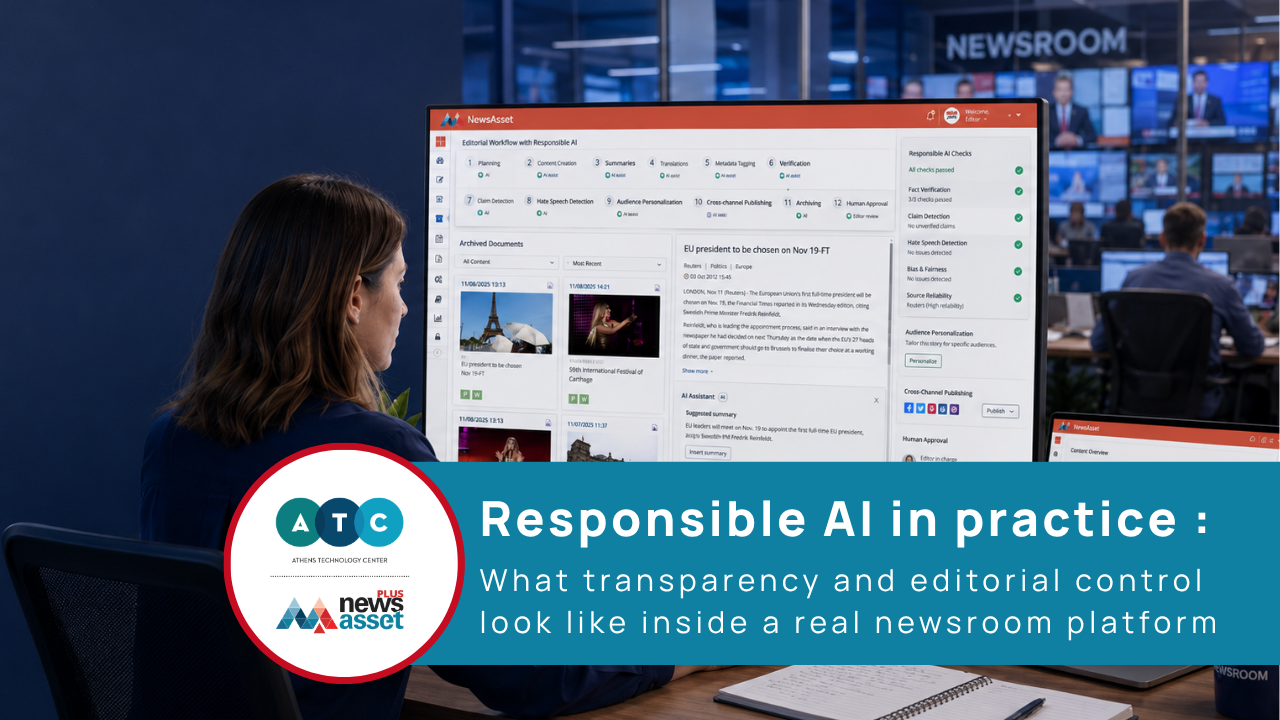 What transparency and editorial control look like inside a real newsroom platform 
