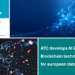 ATC press release header for the DS2 project, featuring European dataspaces, AI and blockchain technologies