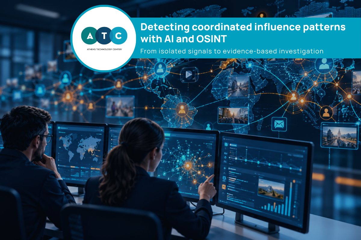 Detecting coordinated influence patterns with AI and OSINT